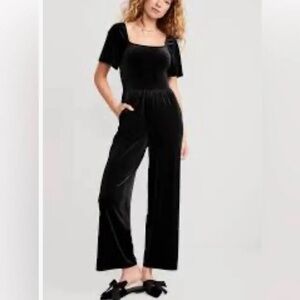 NWT Old Navy Velour Jumpsuit